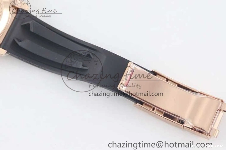 Good Copy Rolex Watches Strap TWF 904L 2416 Diamonds RG on 116515 A  Steel Best HighQuality RG Black Dial Daytona Edition Oysterflex 1:1 0114